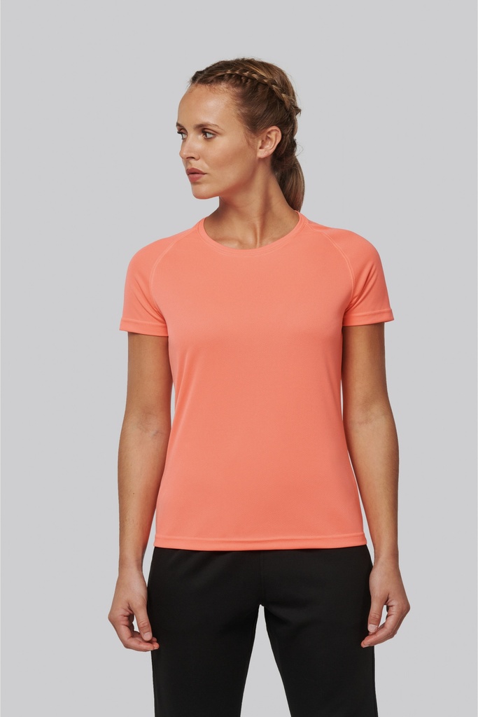 T-shirt getailleerd - 100% polyester foto