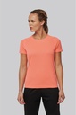 T-shirt getailleerd - 100% polyester foto