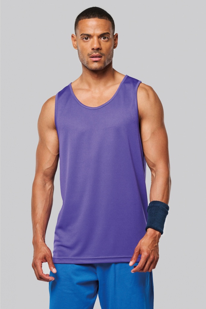 Sporttop unisex - 100% polyester foto