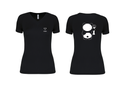 VC PANDA - T-shirt getailleerd V-hals - 100% polyester